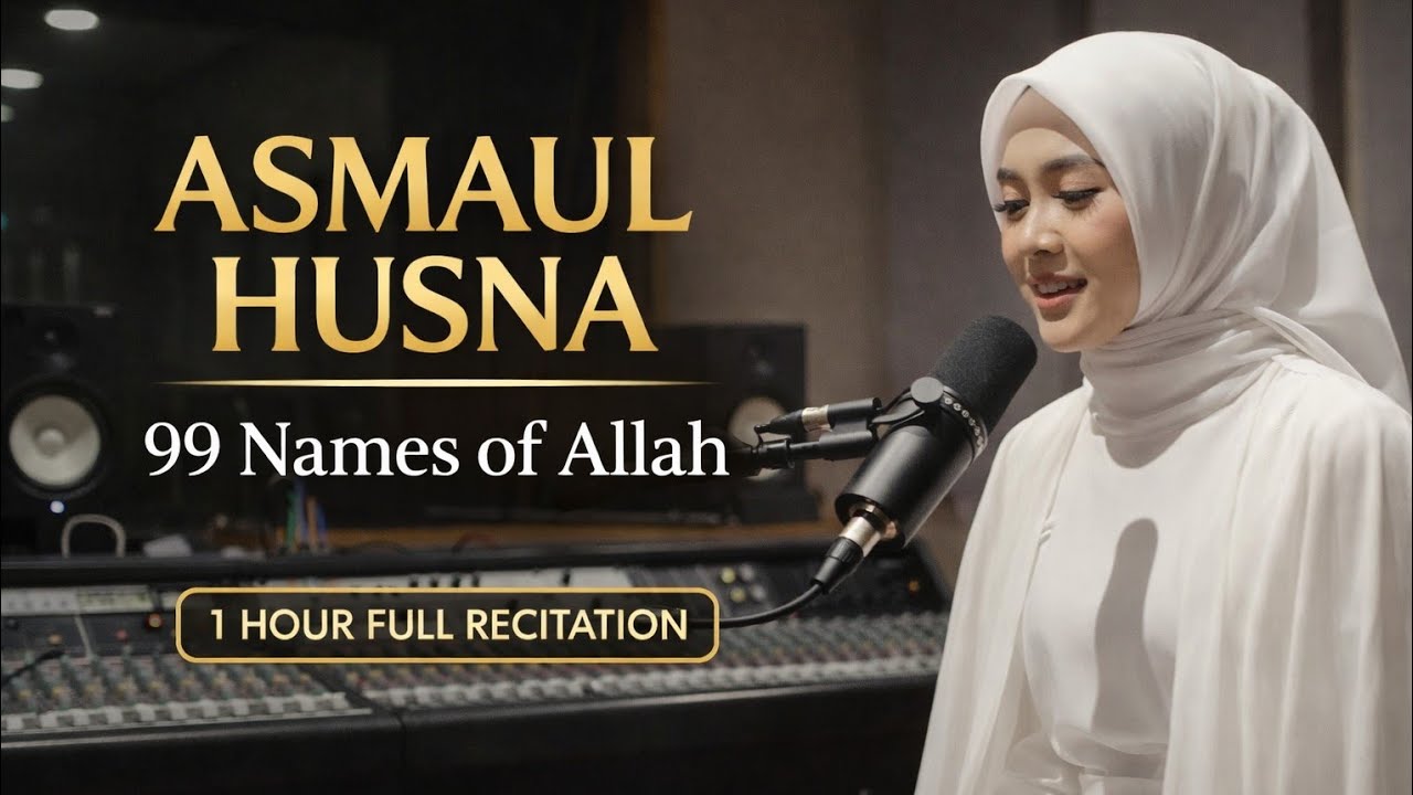 Asmaul Husna – 99 Names of Allah (1 Hour Full Recitation) | Islamic Meditation & Dhikr for Peace