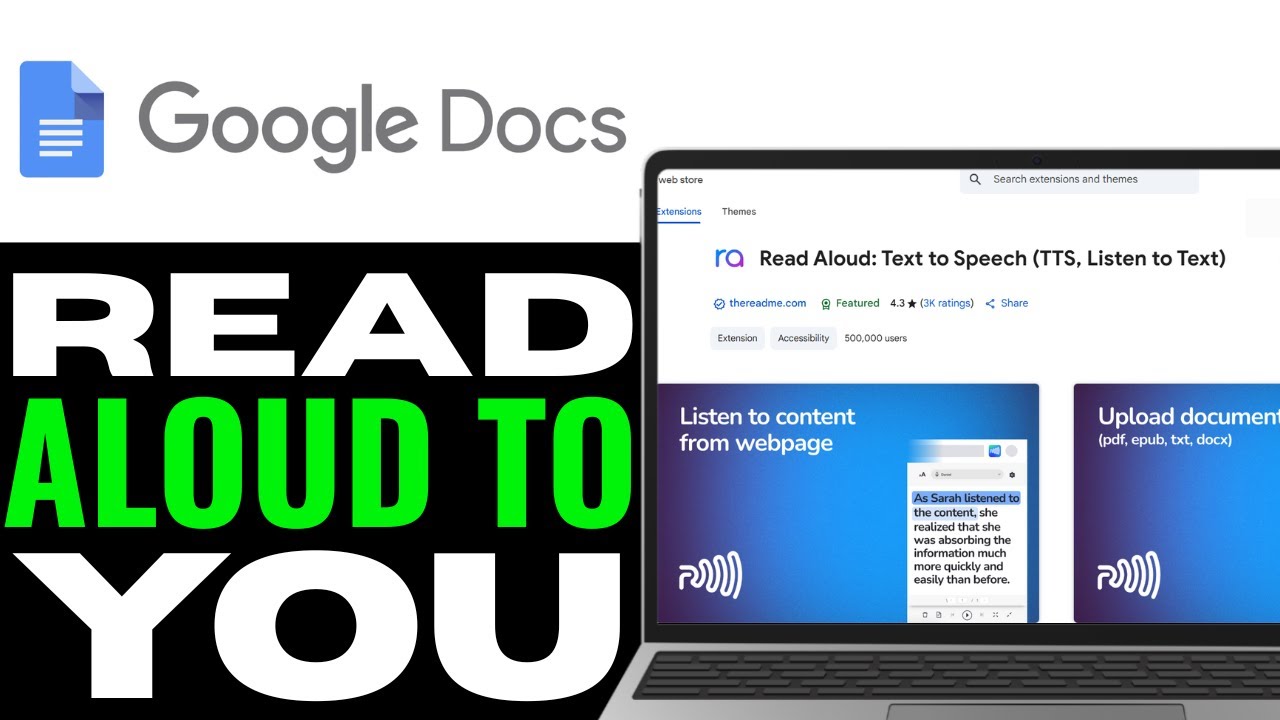 How To Make Google Docs Read Aloud To You 2025 (EASY GUIDE)