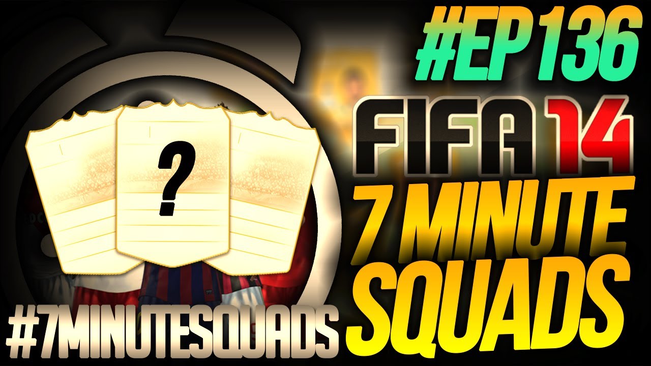 5* SKILLERS + 3 LEGENDS! 7 MINUTE SQUADS #EP136 - FIFA 14