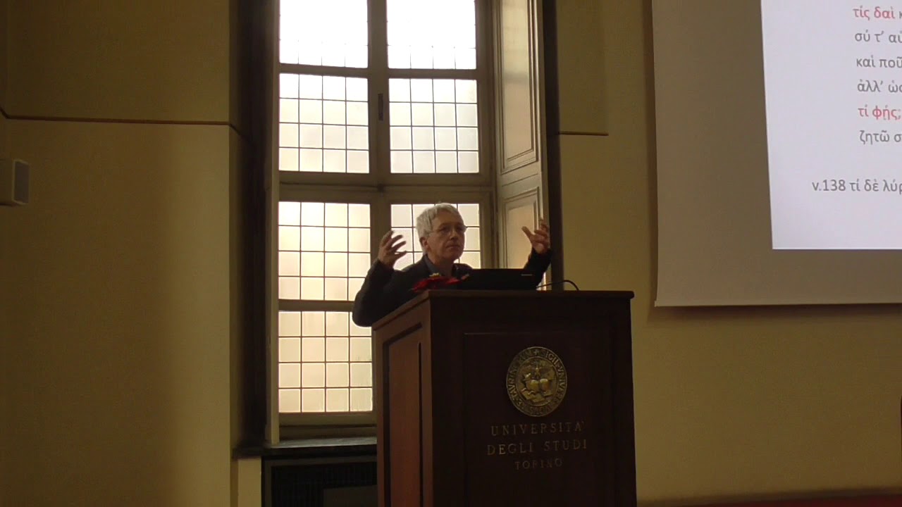P. Totaro (Bari): Alla maniera della Licurgia di Eschilo