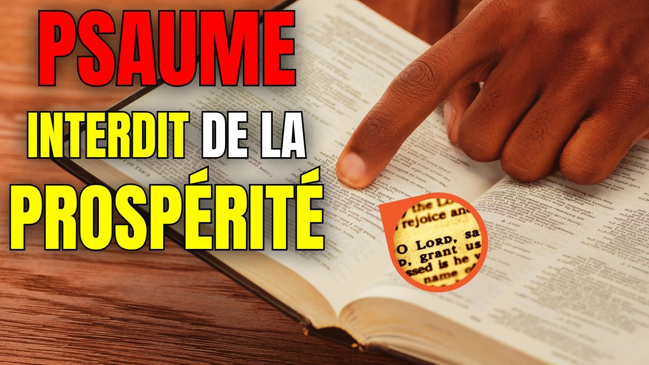 Psaume 112, Un Psaume Puissant Et Divin Pour Attirer L'argent Et La Prosp&eacute;rit&eacute; Financi&egrave;re
