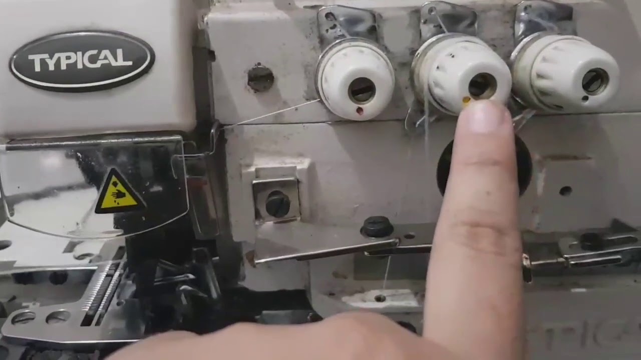 Pemasangan benang  Neci part 3