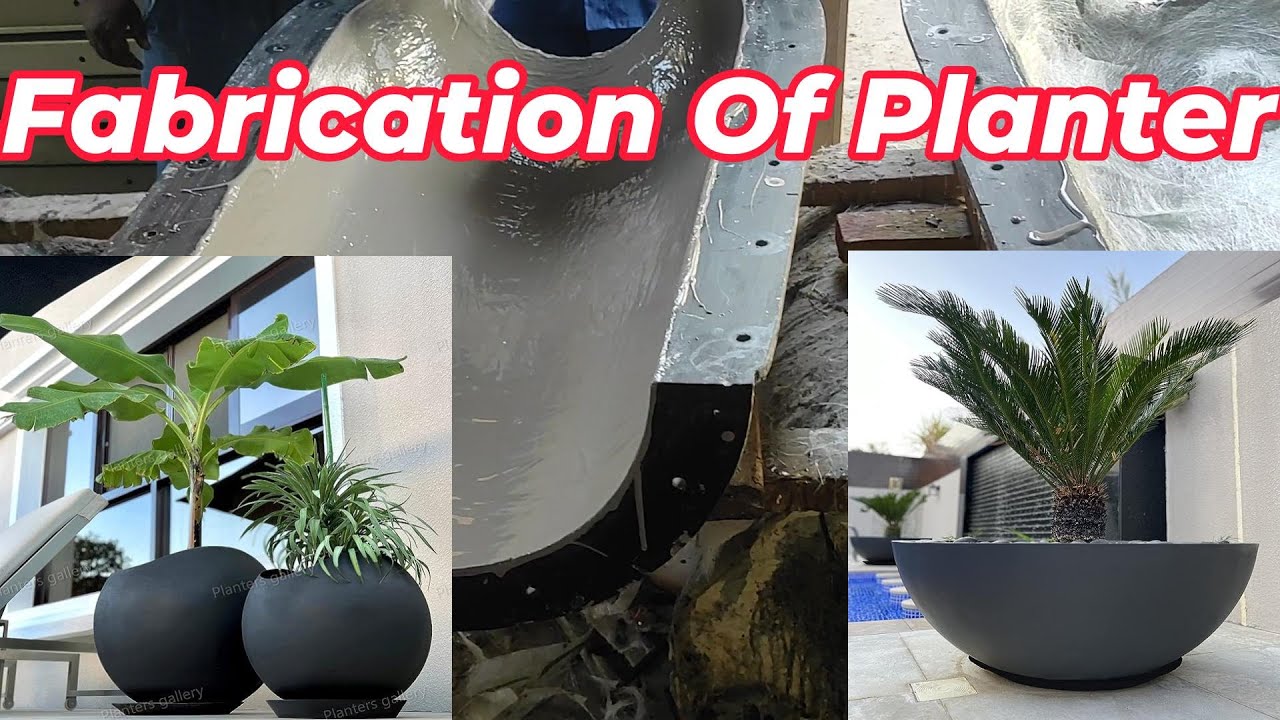 Smart Ideas - Creating Plant Pot using Fiber Glass