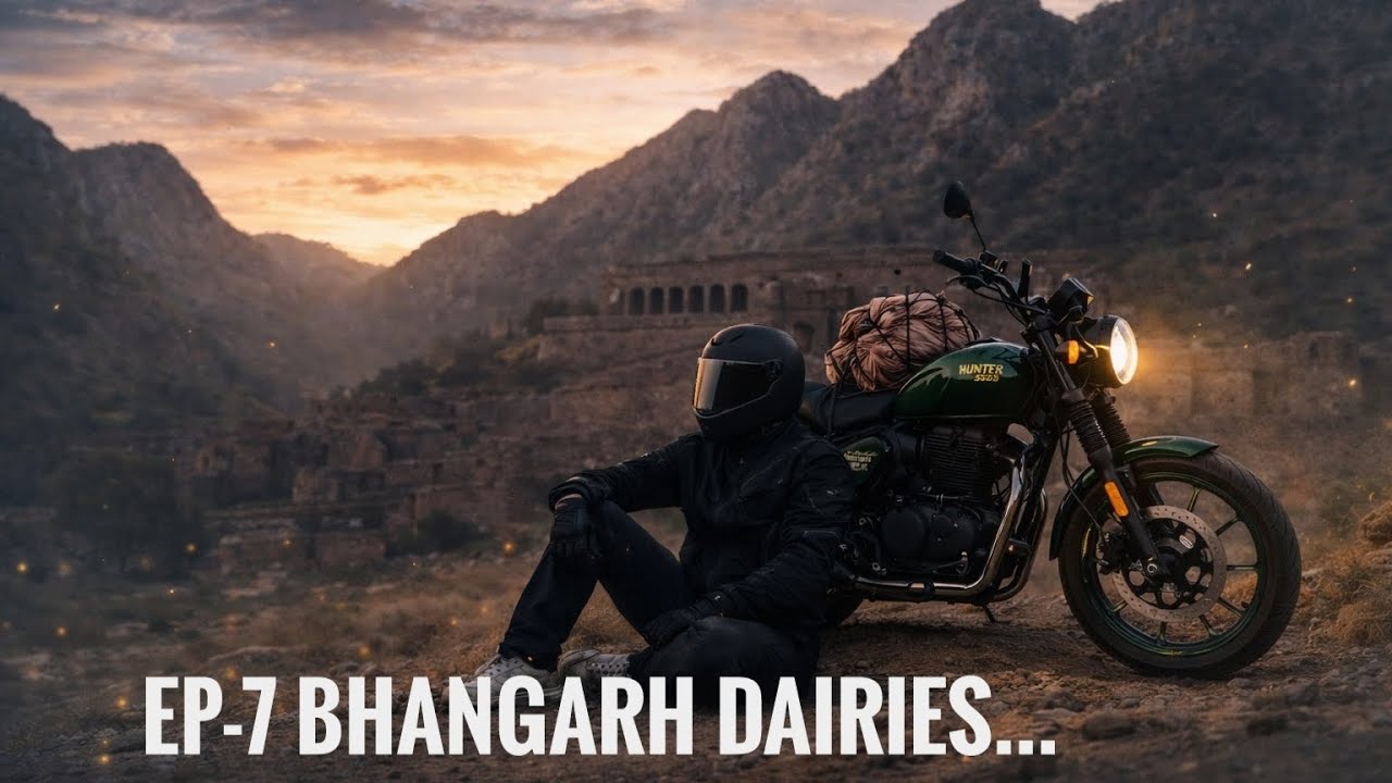 Ep-7 Riding to India's most haunted fort.
