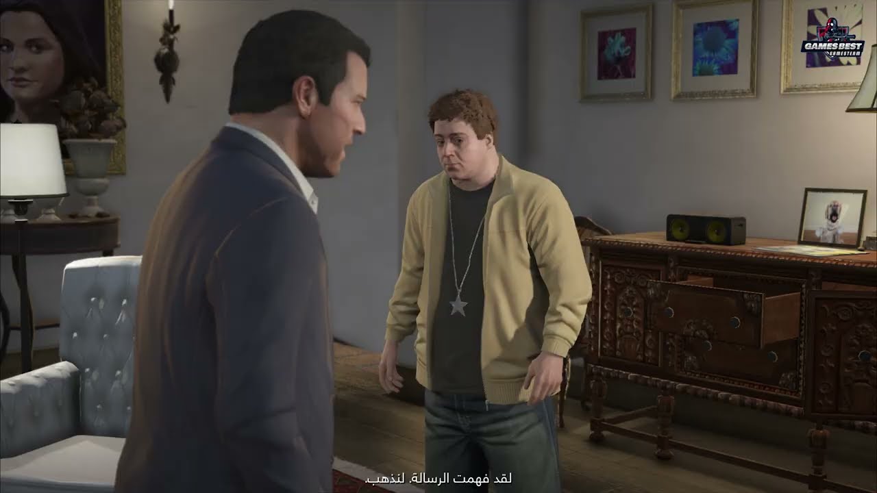 GRAND THEFT AUTO 5 GAMEPLAY 76 لم شمل عائلة مايكل