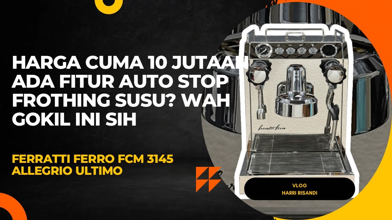 MESIN KOPI 10 JUTAAN BISA KAYAK GINI? HEBAT !!!
