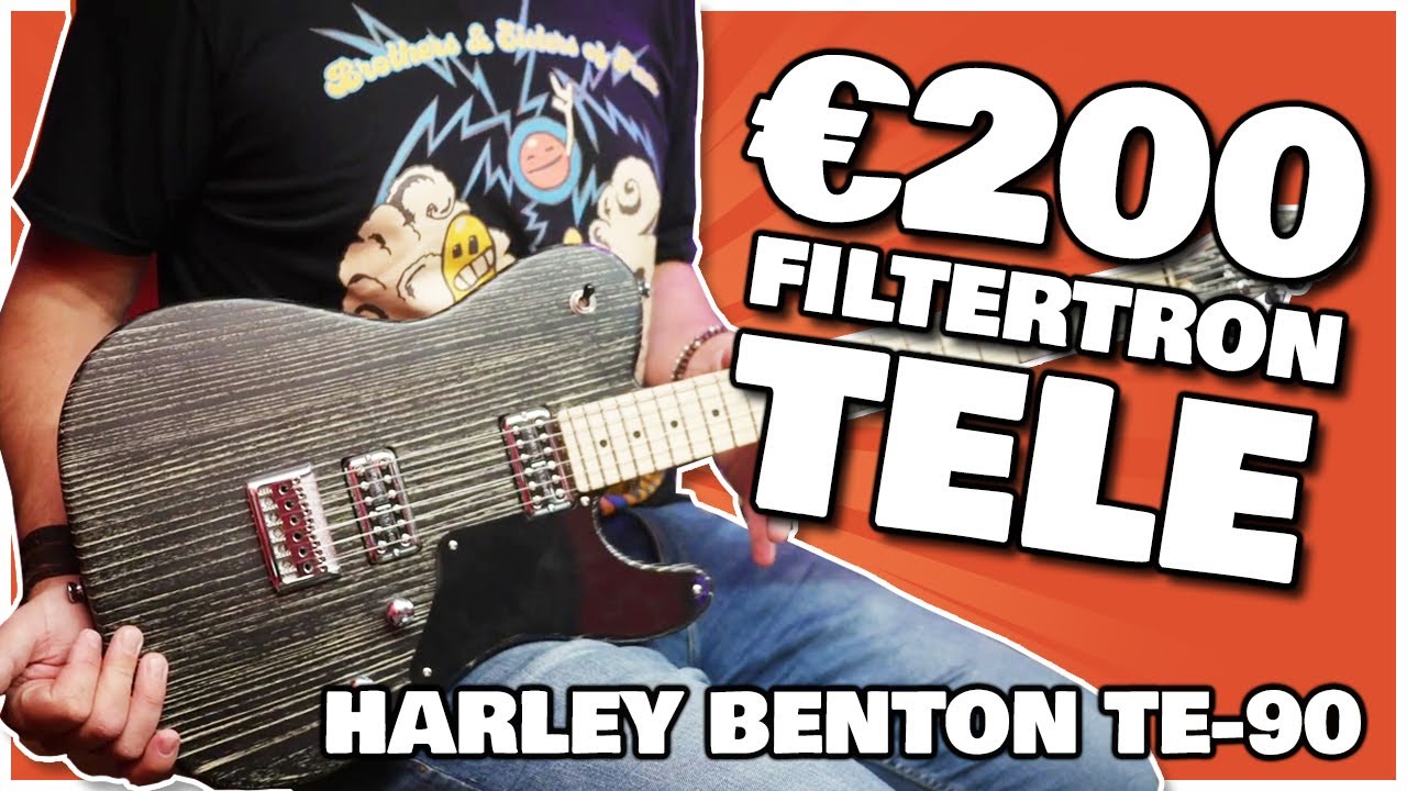 Budget Telecaster with a Filtertron Twist - What's the Catch? - Harley Benton TE90 FLT  Review
