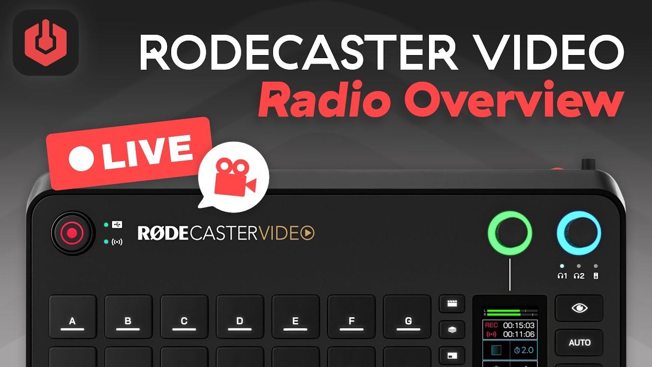 Why the Rodecaster Video is PERFECT for Radio Stations (Overview)