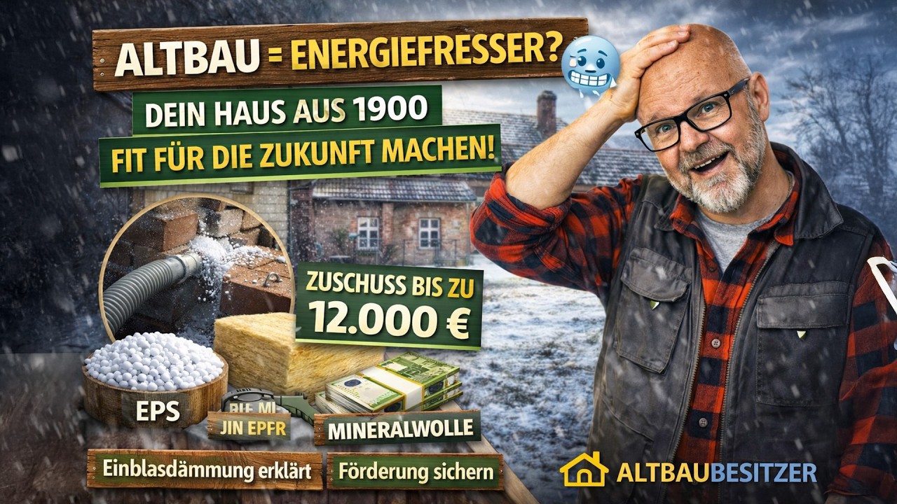 Altbau-Dämmung: Passt Einblasdämmung zu Ihrem Haus?