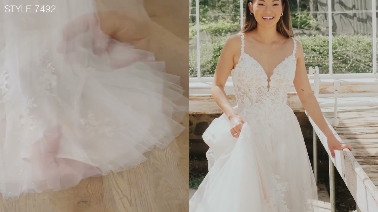 Dreamy A-Line Wedding Dress | Stella York 7492