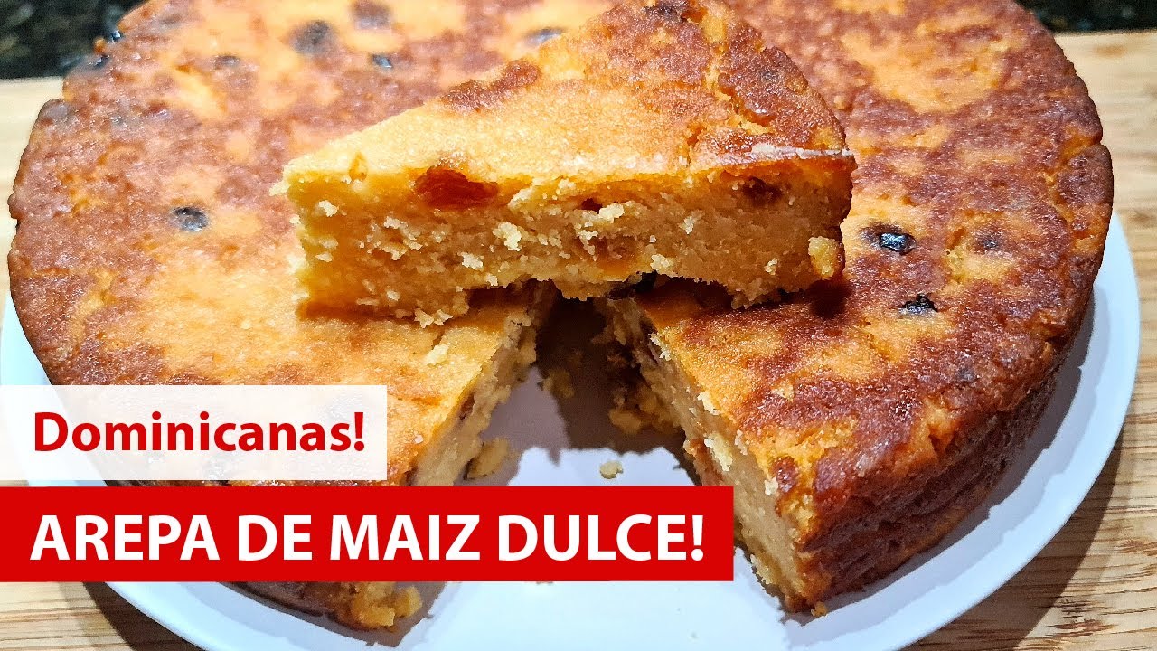Como hacer AREPA DE MAIZ DOMINICANA 🥧🌽 [ESTILO JOFI]  | Cocina Dominicana 🇩🇴