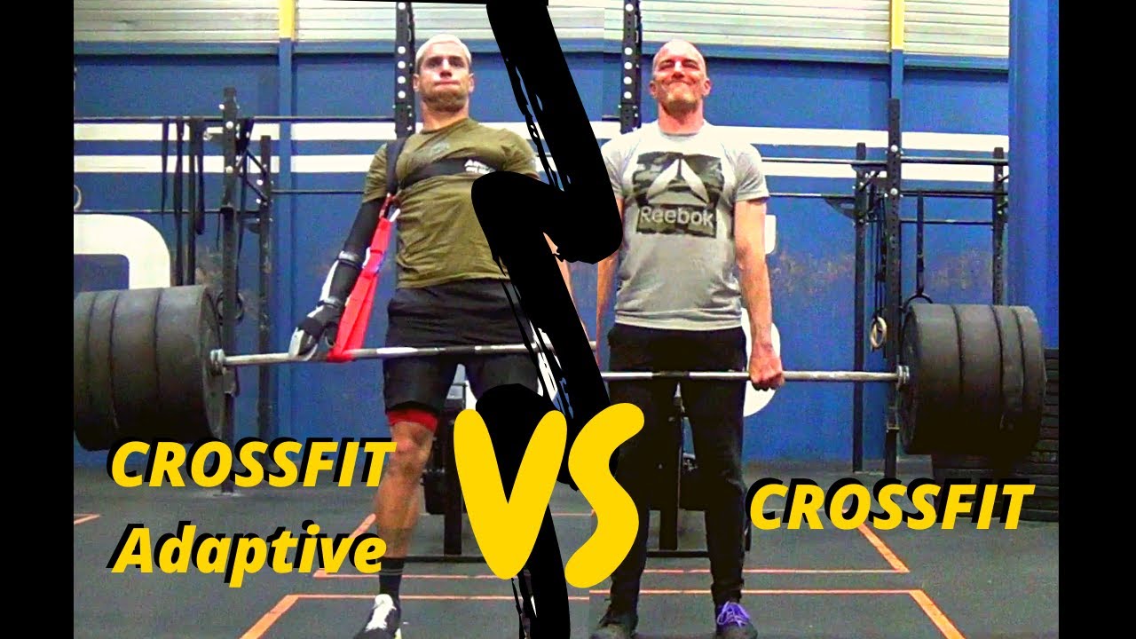 CROSSFIT VS CROSSFIT ADAPTIVE - Je m'entra&icirc;ne avec 1 seul bras !!!