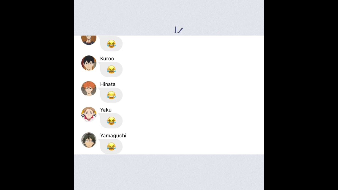 The reason why me and my man broke up ll Haikyuu texts ll I hope I don’t get sued- ll ￼