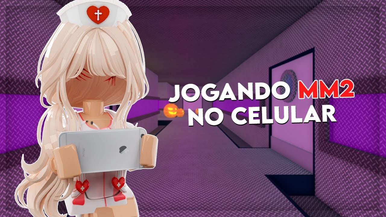 JOGANDO MM2 NO CELULAR (Murder Mystery 2)