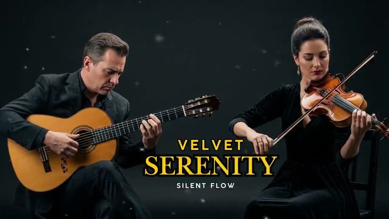 Guitarra Flamenca y Violín Suave 🎧 Instrumental Calmante para Concentrarse