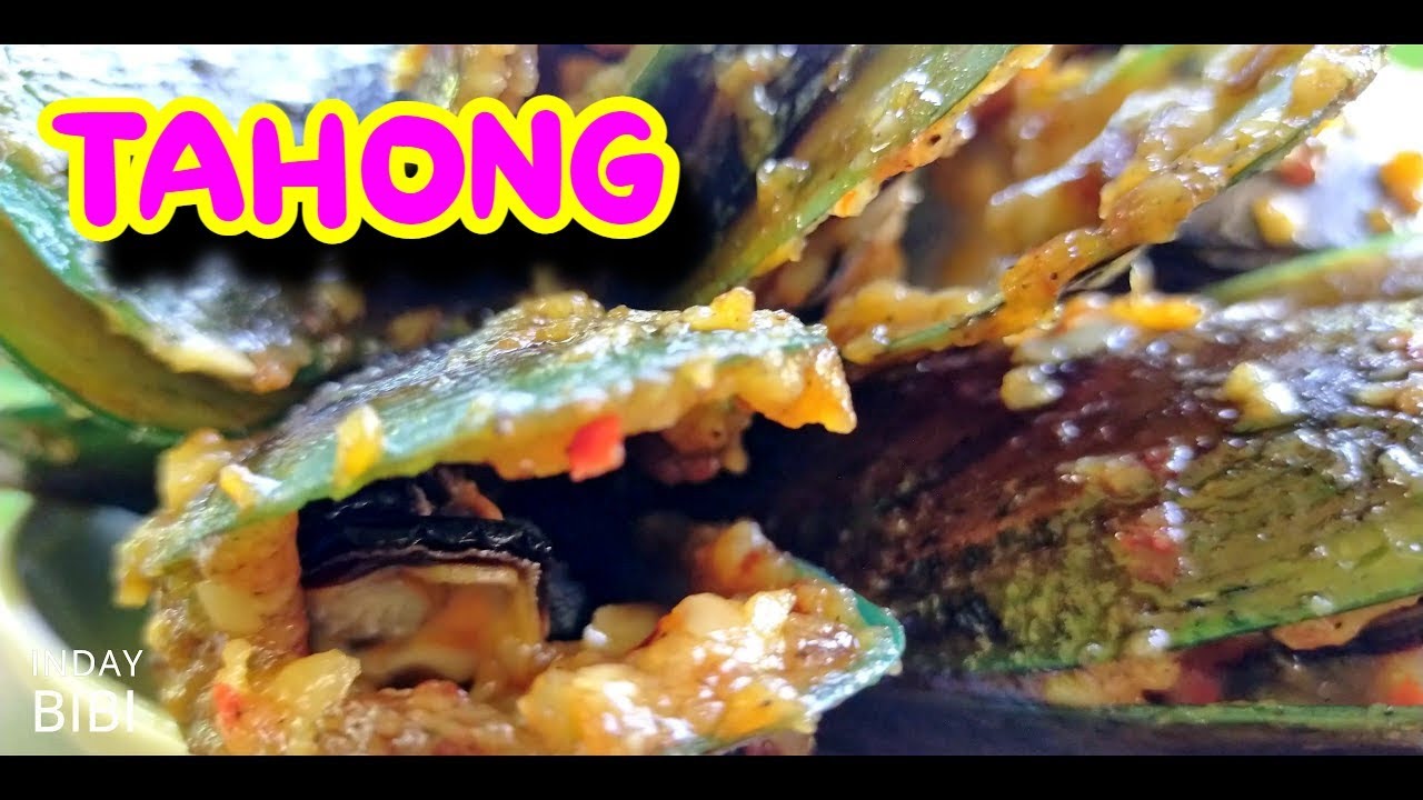 (Spicy Cheesy Mussels) Tahong na Maanghang at Ma-Keso ni Inday Bibi