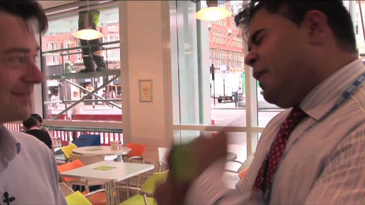 Farhad Khan at Interserve Facilities Management - with Trevor Payne and Micheal White