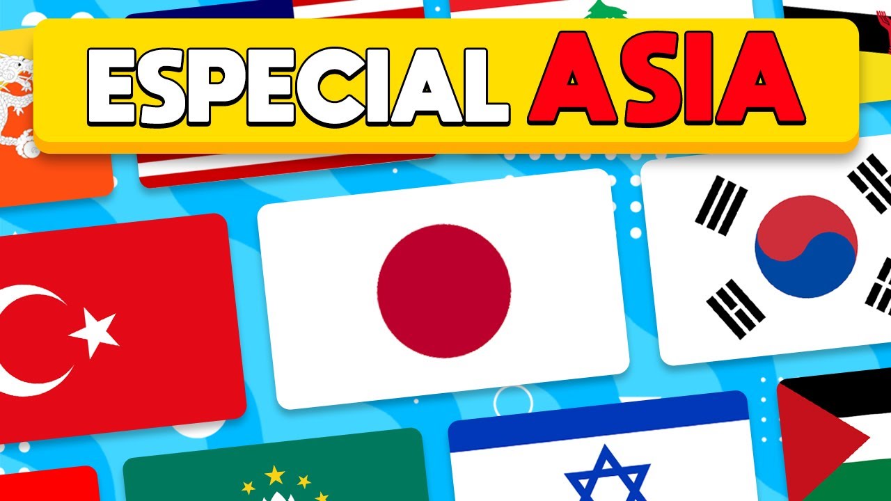 ¿Qué tantas Banderas reconoces? 🤔🧠🧐 ESPECIAL ASIA | Adivina el País por su Bandera | DiverTrivia ✅