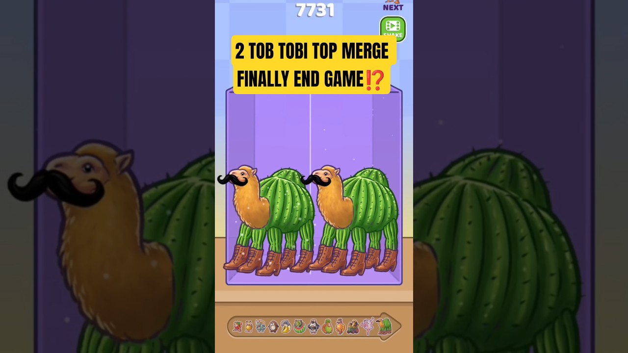 2 TOB TOBI TOB ✨ END GAME MERGE FELLAS #tungtungtungsahur #anomali #memes