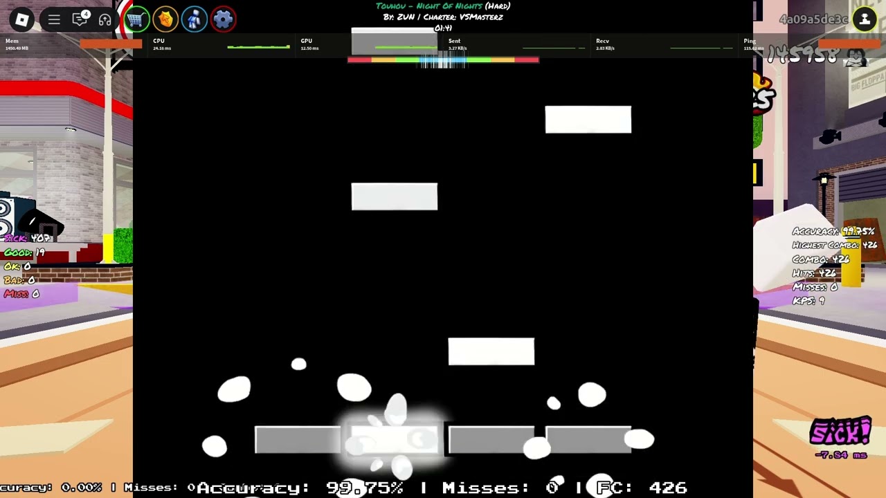 HARD Night of Nights 99.63% FULL COMBO【Roblox Funky Friday】