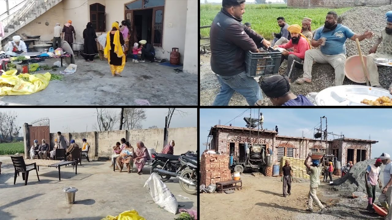ਖੇਤਾਂ ਚ ਕੋਠੀ ਦਾ ਲੈਂਟਰ