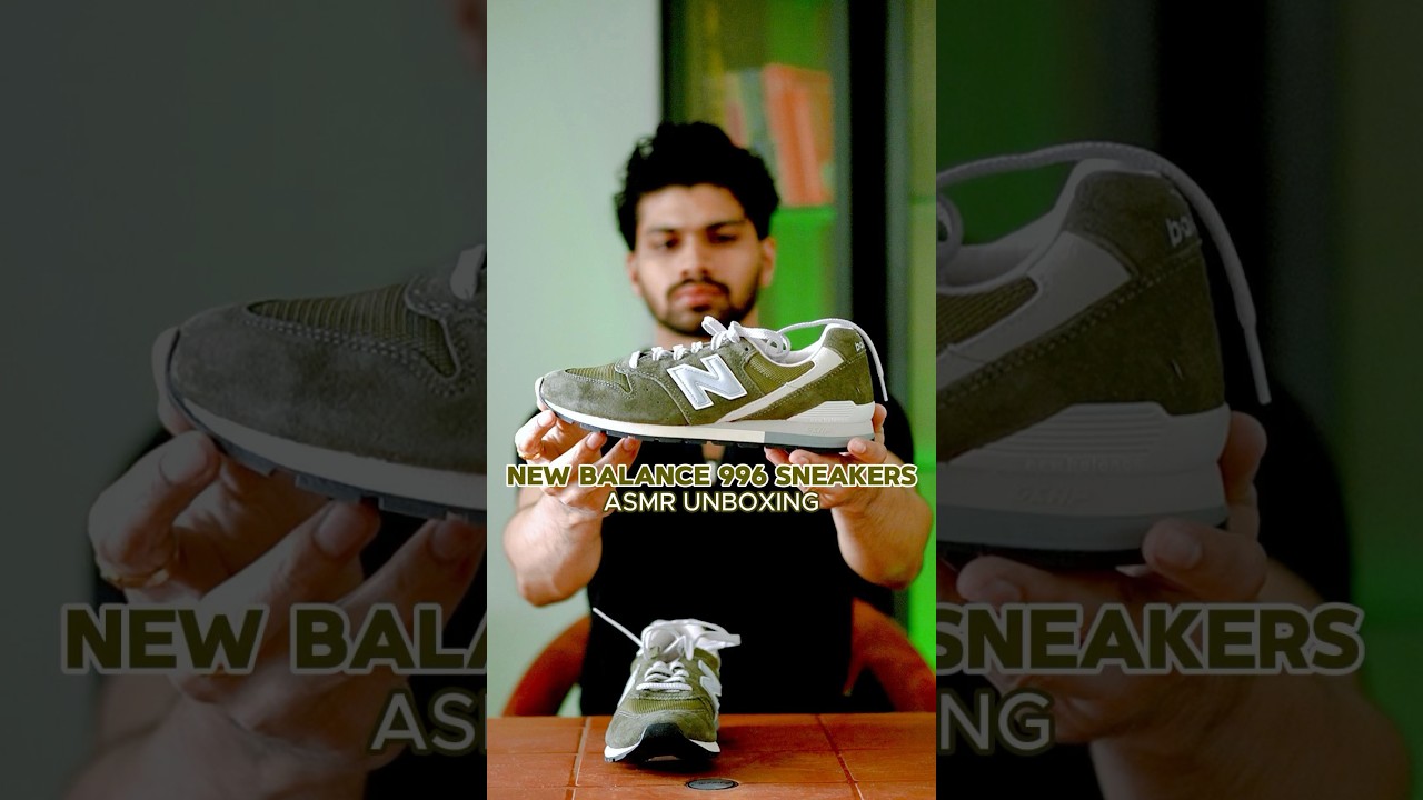New balance 996 sneakers ASMR unboxing #newbalance #sneakers  #asmrunboxing