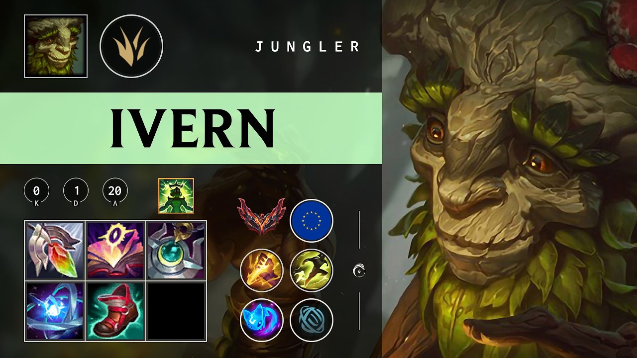 Ivern Jungle vs Dr. Mundo - EUW Grandmaster Patch 26.05