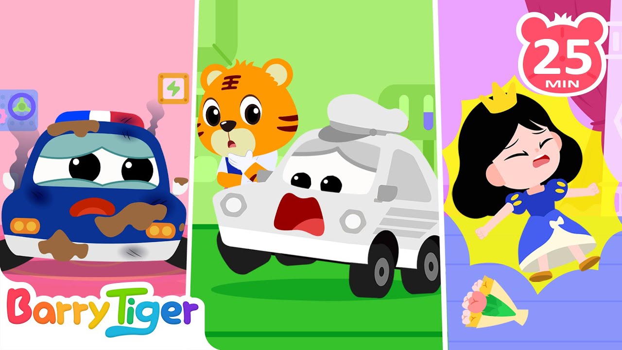 Barry to the Rescue + More Educational Videos for Kids🌟Compilations for Kids｜Kids cartoon｜BarryTiger