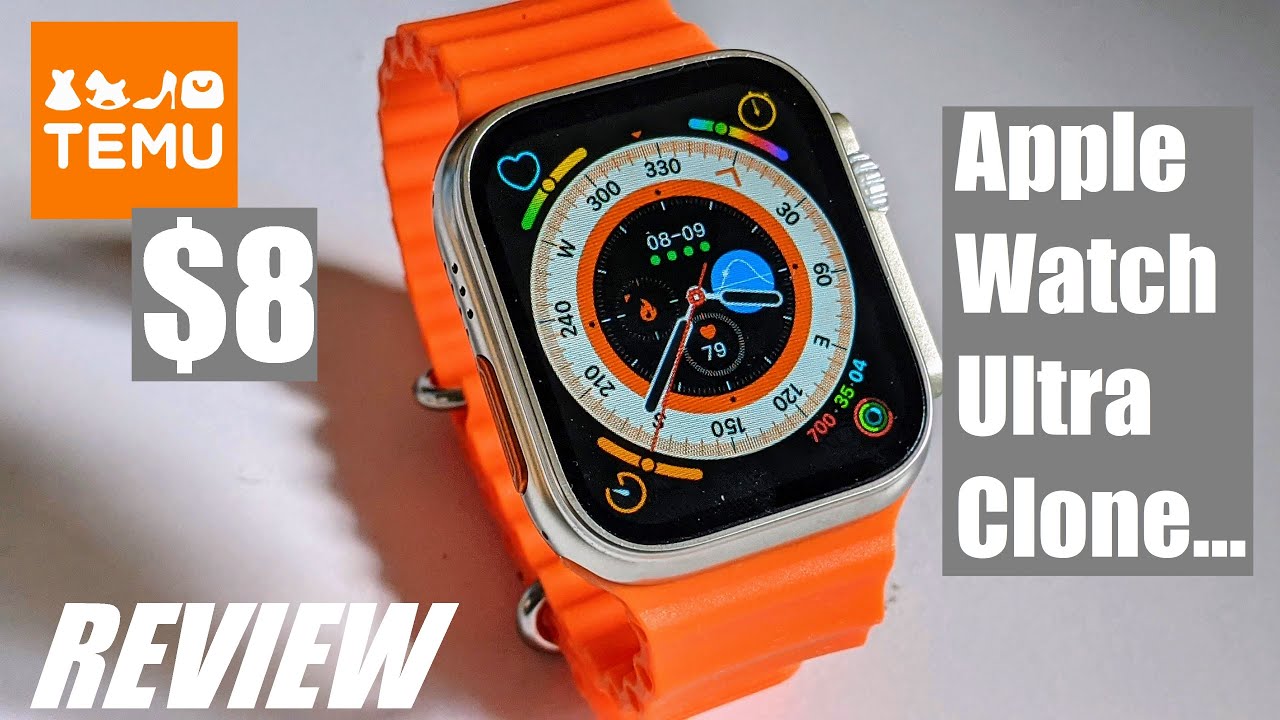 Я купил клон Apple Watch Ultra у Temu за 8 долларов... Работает ли он?!