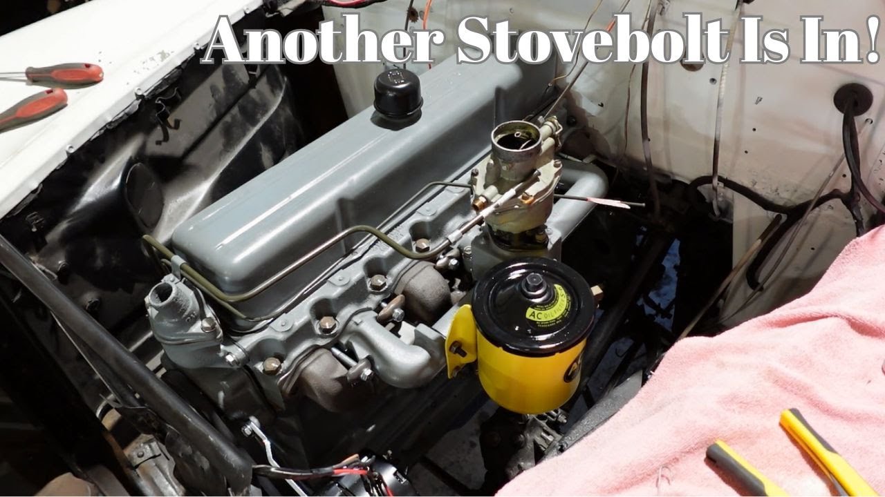 Fresh 235 Chevy Goes In! 1948 Chevrolet Fleetmaster
