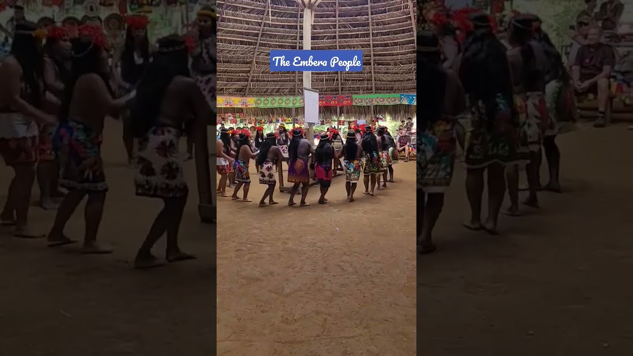 The Embera of Panama. Indigenous way of life. 2023. #like #subscribe #embera #Panama #technology