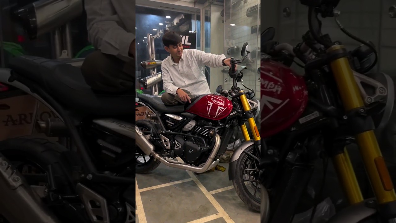 Triumph Speed400 Exhaust modification | speed400 modified exhaust \ exhaust change speed400 #exaust