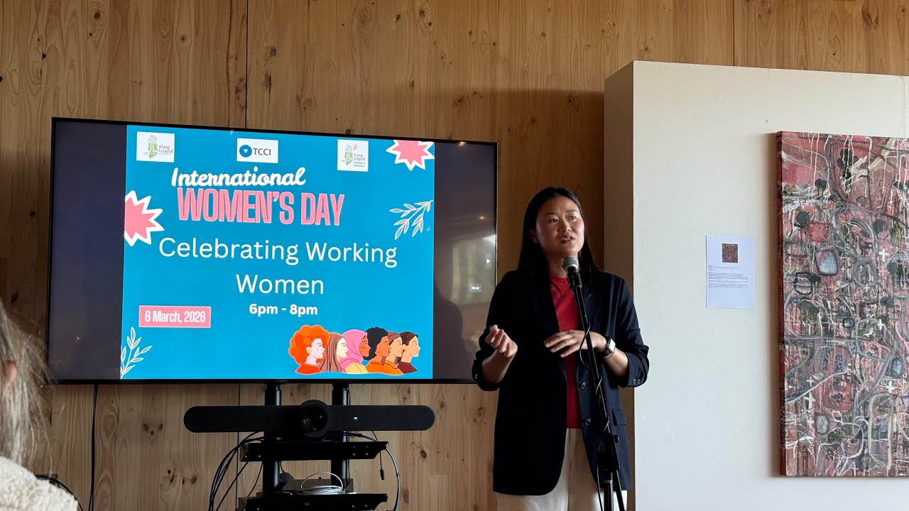 Honoured to be invited as a speaker for the Women’s Day event on King Island