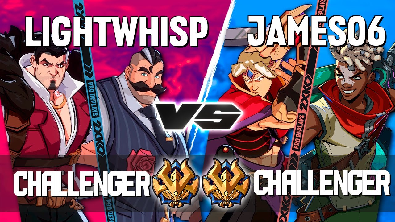 2XKO ▰ LIGHTWHISP (Braum-Darius) против JAMES06 (Yasuo-Ekko) ▰ Повторы боев 2XKO на профессиональ...