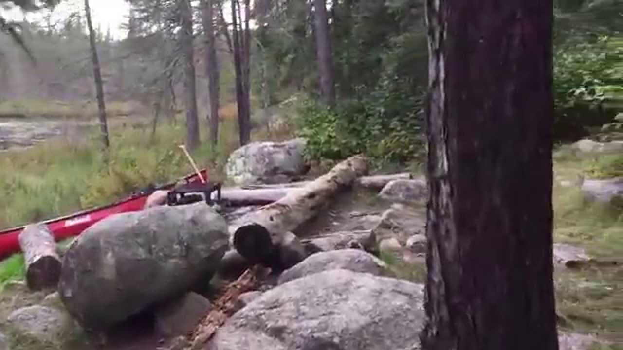 Southern most campsite on Angleworm Lake