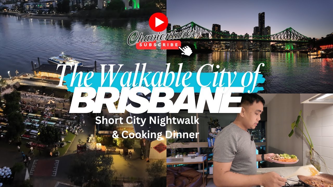 Vlog 2 - Fortitude Valley-New Farm - Brisbane City Walk