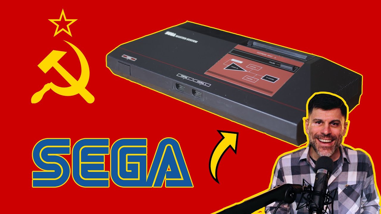 The genuine Sega Master System made for the USSR