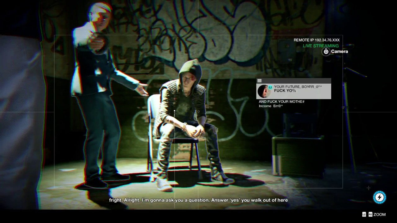 Watch Dogs 2 - W4tched: Carlos Fuentes, Damian Elds & Dusan Interrogate Wrench (Maskless) Cutscene