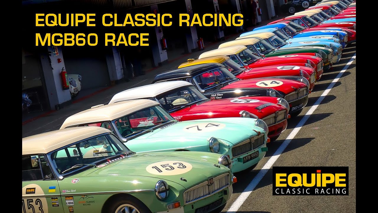 MGB60 Race at Silverstone GP Circuit with Equipe Classic Racing (with commentary)