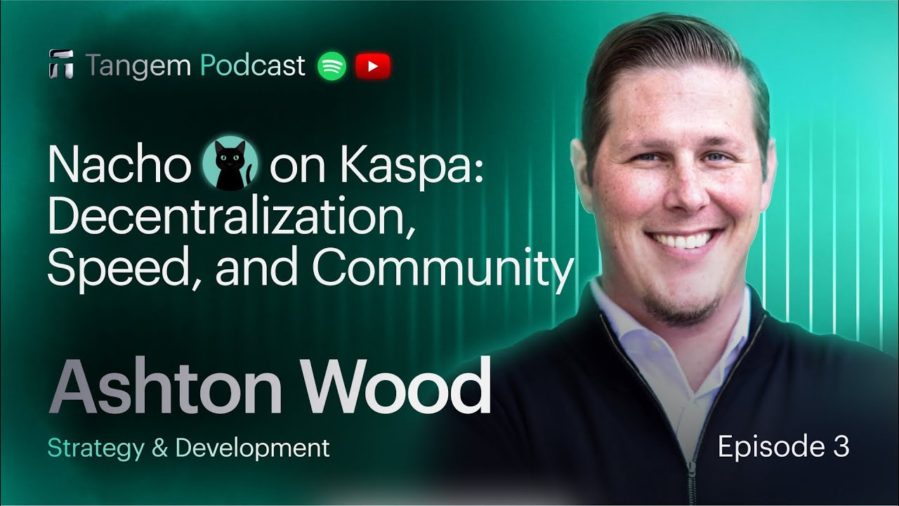 Unveiling Nacho: A Key Player in the Kaspa Ecosystem | Tangem Podcast EP3