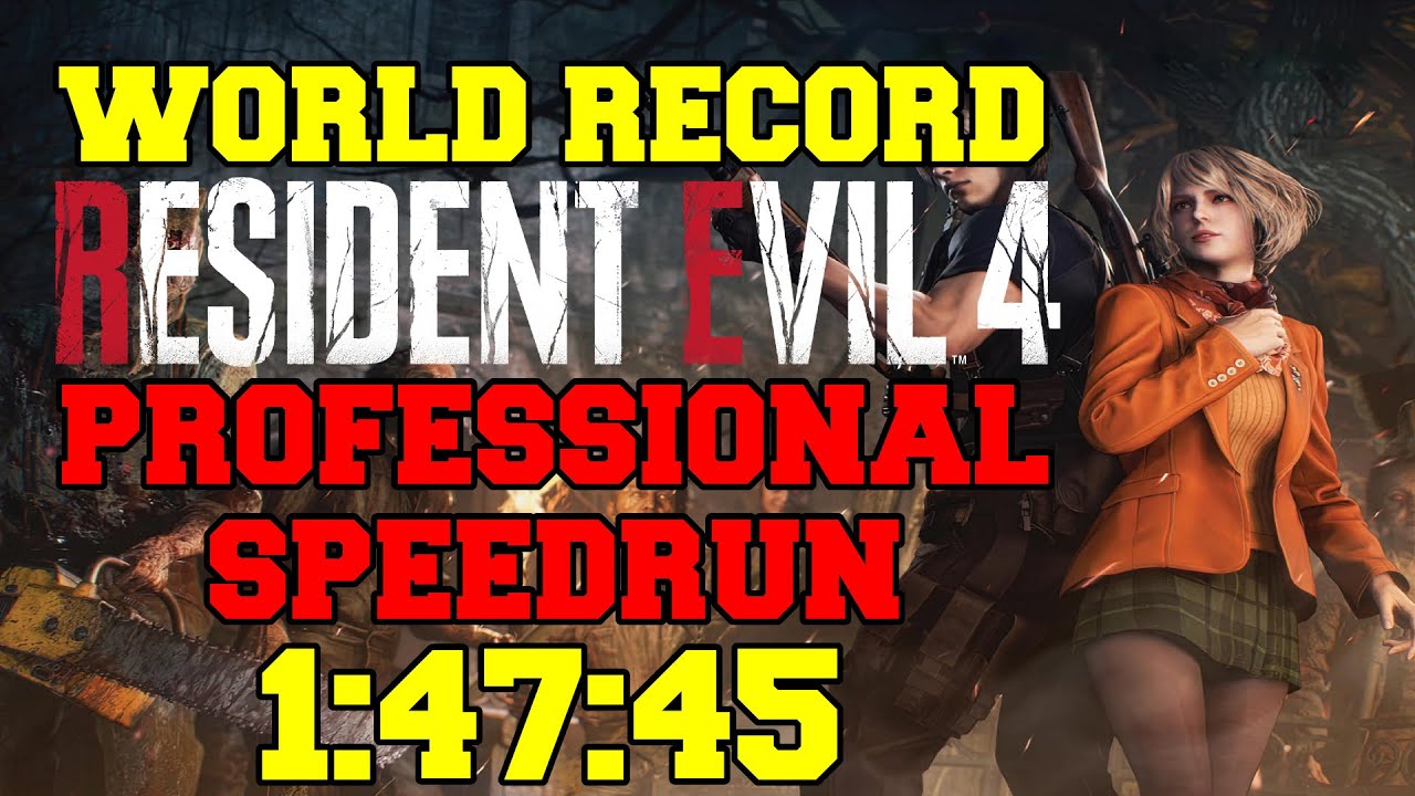Resident Evil 4 Remake Professional Speedrun 