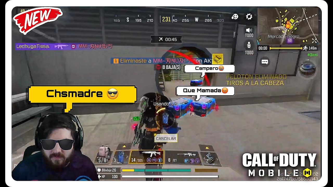 EL OSO REGRESO A CODM y VOLVIO CAJA A TODOS EN MERCADO N3GRO🥶| CALL OF DUTY MOBILE |