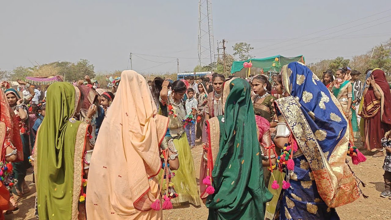 निवाली कन्नड़ गांव की शादी // जोहार बैंड आंजनगांव‌ // आदिवासी शादी 2026.