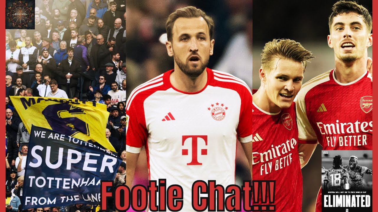 Jamaica & Nigeria World Cup failure/Arsenal's BIG week/Arsenal for the Quadruple!!! Footie Chat!!