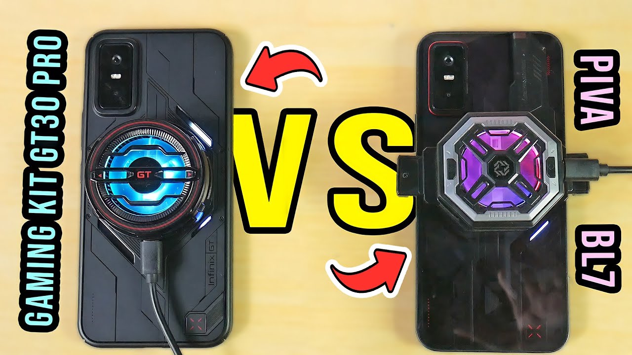 Infinix GT 30 Pro Compare Fan Cooler Paling Worth it? Piva BL7 & Pendingin Gaming Kit Tidak Dingin ?