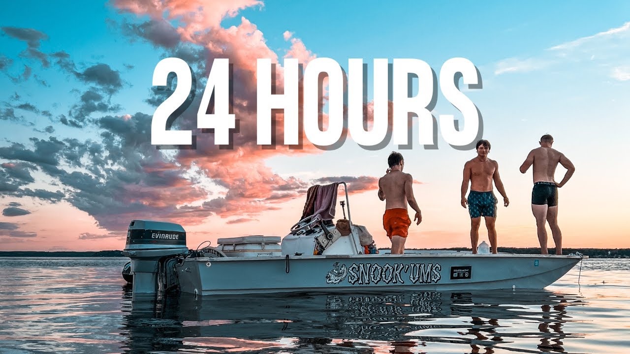 I Tried Living Like YBS Youngbloods - 24 HOURS ON A BOAT