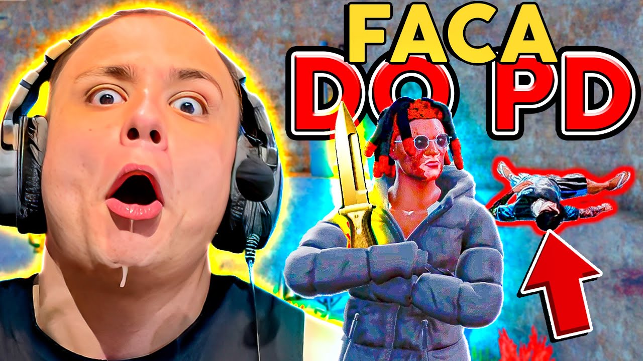 DEI PD com A FACA DOURADA 😱 GTA RP (Paulinho o LOKO)