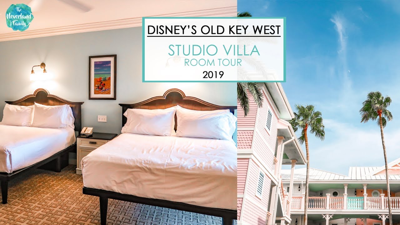 Disney's Old Key West NEW RENOVATED Studio Villa Room Tour- 2019