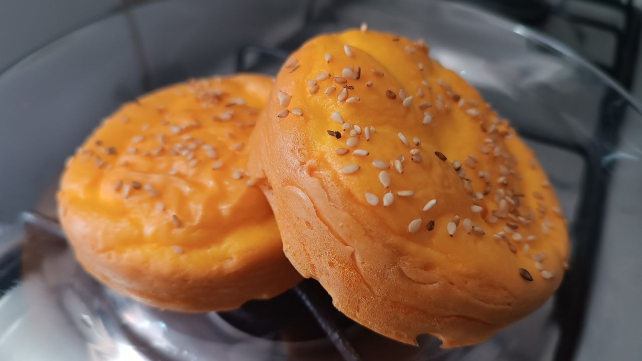 PÃOZINHO DE GEMAS | POUCO CALÓRICO E MUITO FÁCIL DE FAZER!