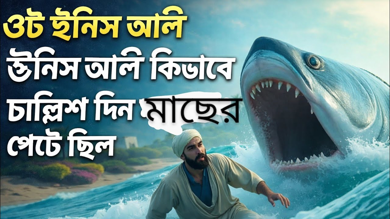 হযরত মুহাম্মদ ইউনুস আলী কিভাবে ৪০ দিন  মাছের পেটে ছিল 